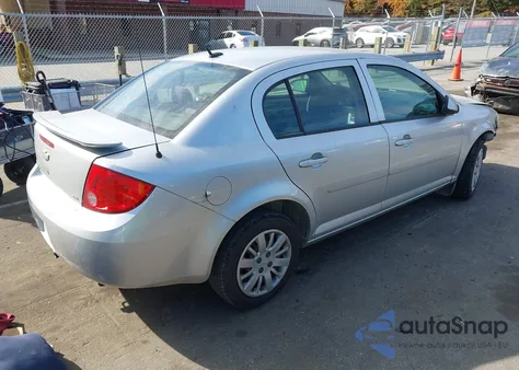 2010 Chevrolet Cobalt Lt из США, поврежденный, VIN 1G1AC5F57A7230633